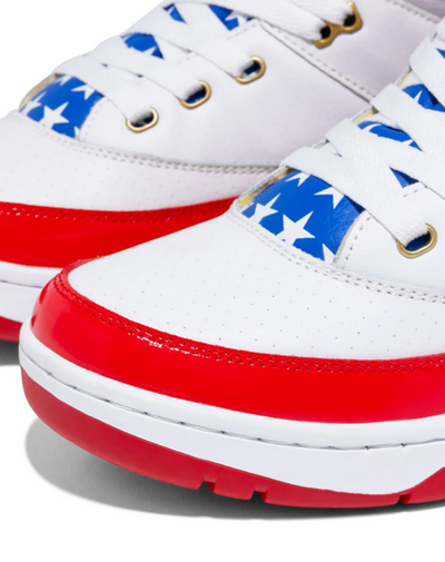 Patrick Ewing 33 Hi Usa - 1EW90189-125 - White/Red/Blue/Gold — product view 5
