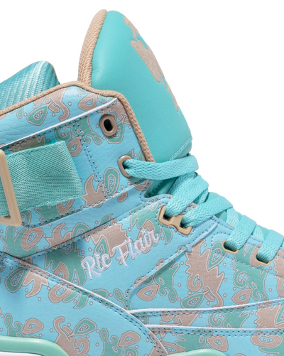 Patrick Ewing 33 Hi X Ric Flair - Teal / White - 1EWRF026-176 — product view 4