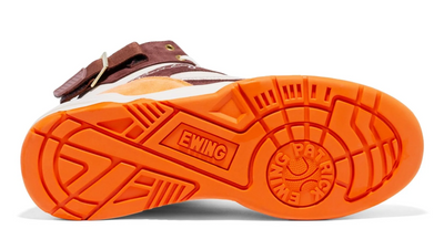 Patrick Ewing 33 Hi - 1Ew33S26-922 - Cream / Brown / Orange — product view 9