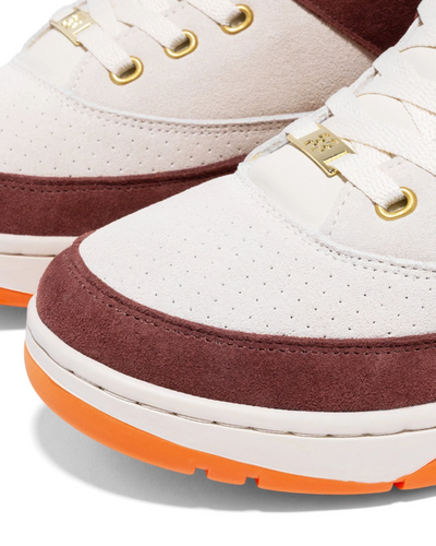 Patrick Ewing 33 Hi - 1Ew33S26-922 - Cream / Brown / Orange — product view 6