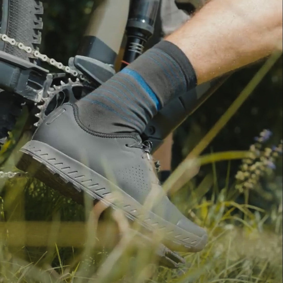Pinstripe Crew Sock – product view 7