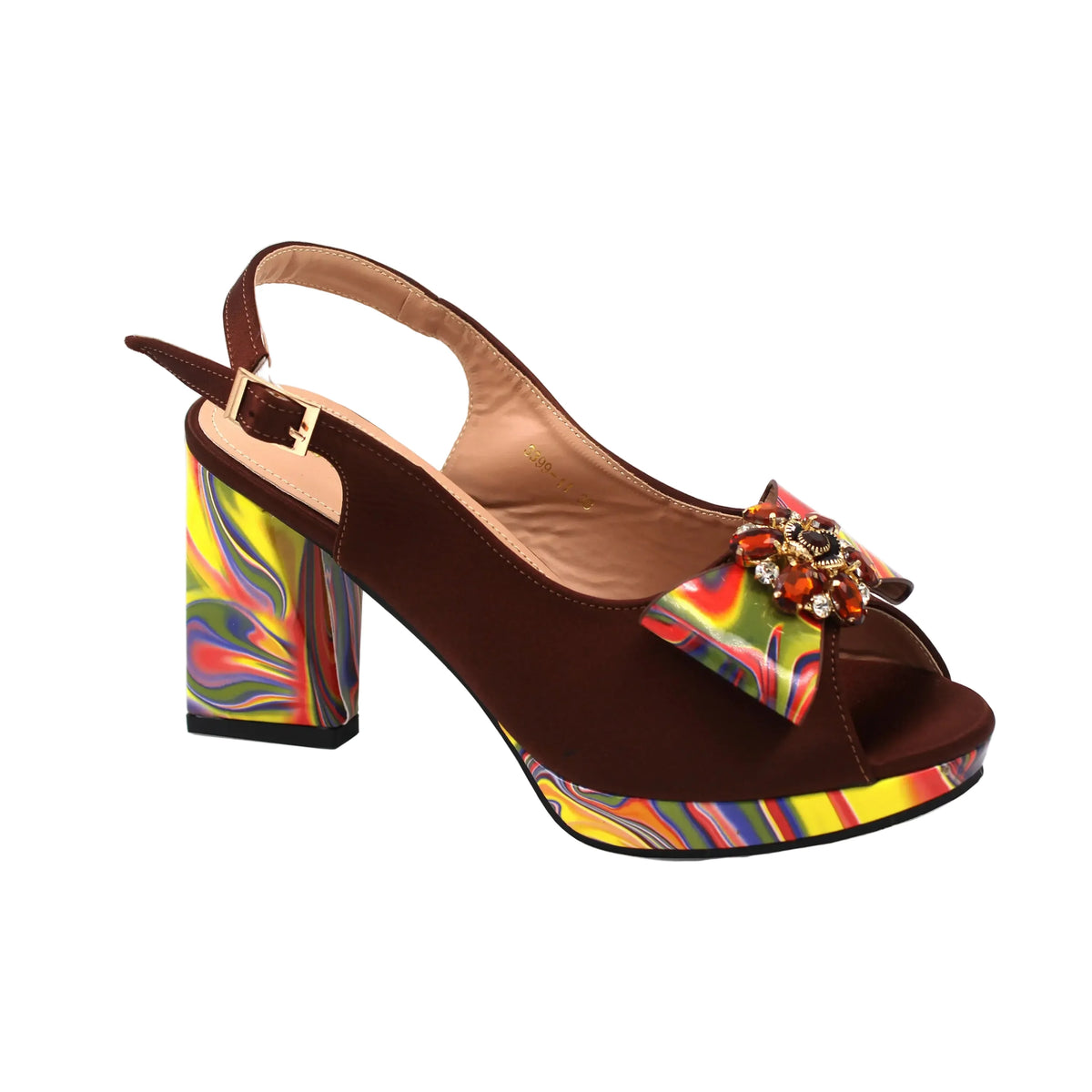 Italian Design Shoes Matching Bag Set EDT543 – product view 3