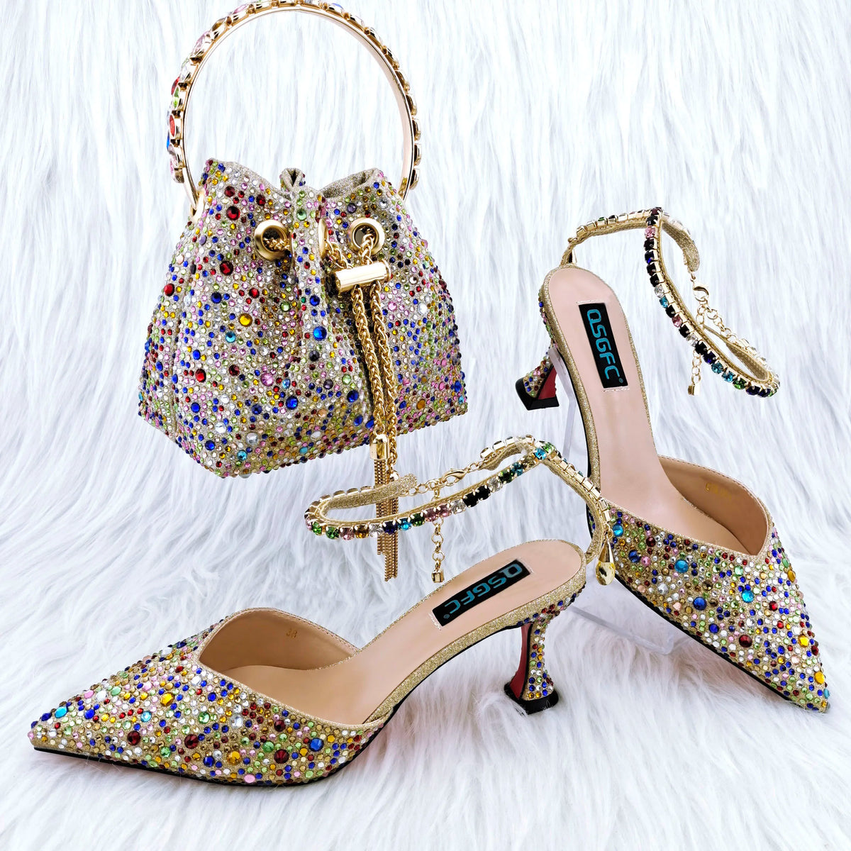 New Arrival Shoes and Bag Set HGY1-26