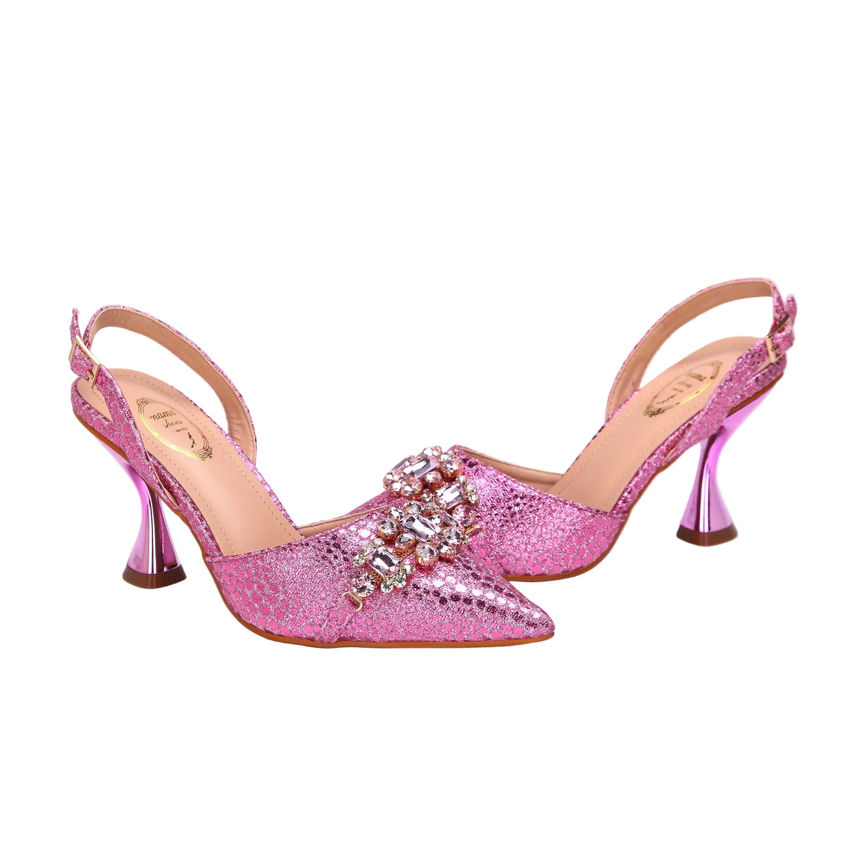 Women's Shoes and Bag Set with Pointed Toe EDN349 – product view 2