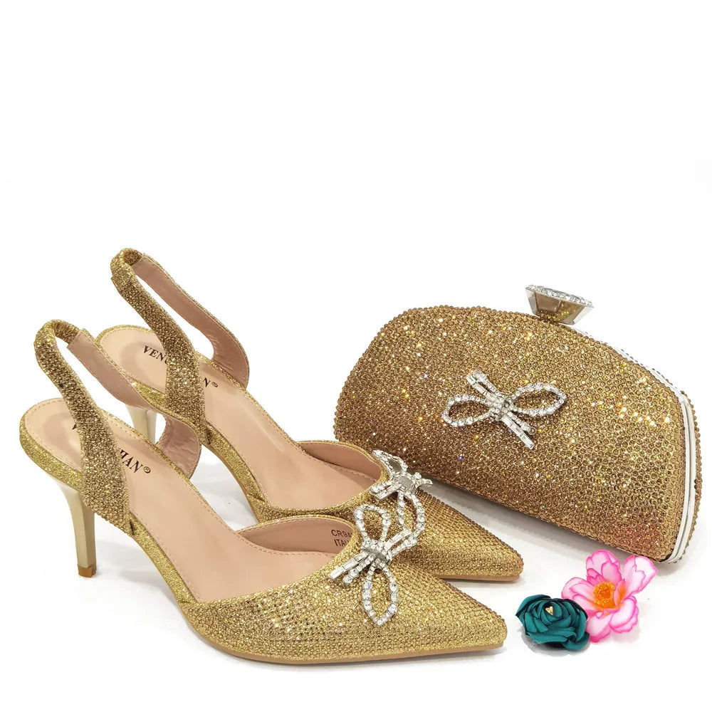 EdleessFashion  Shoes And Bag Matching Set HSW1-16 – product view 4