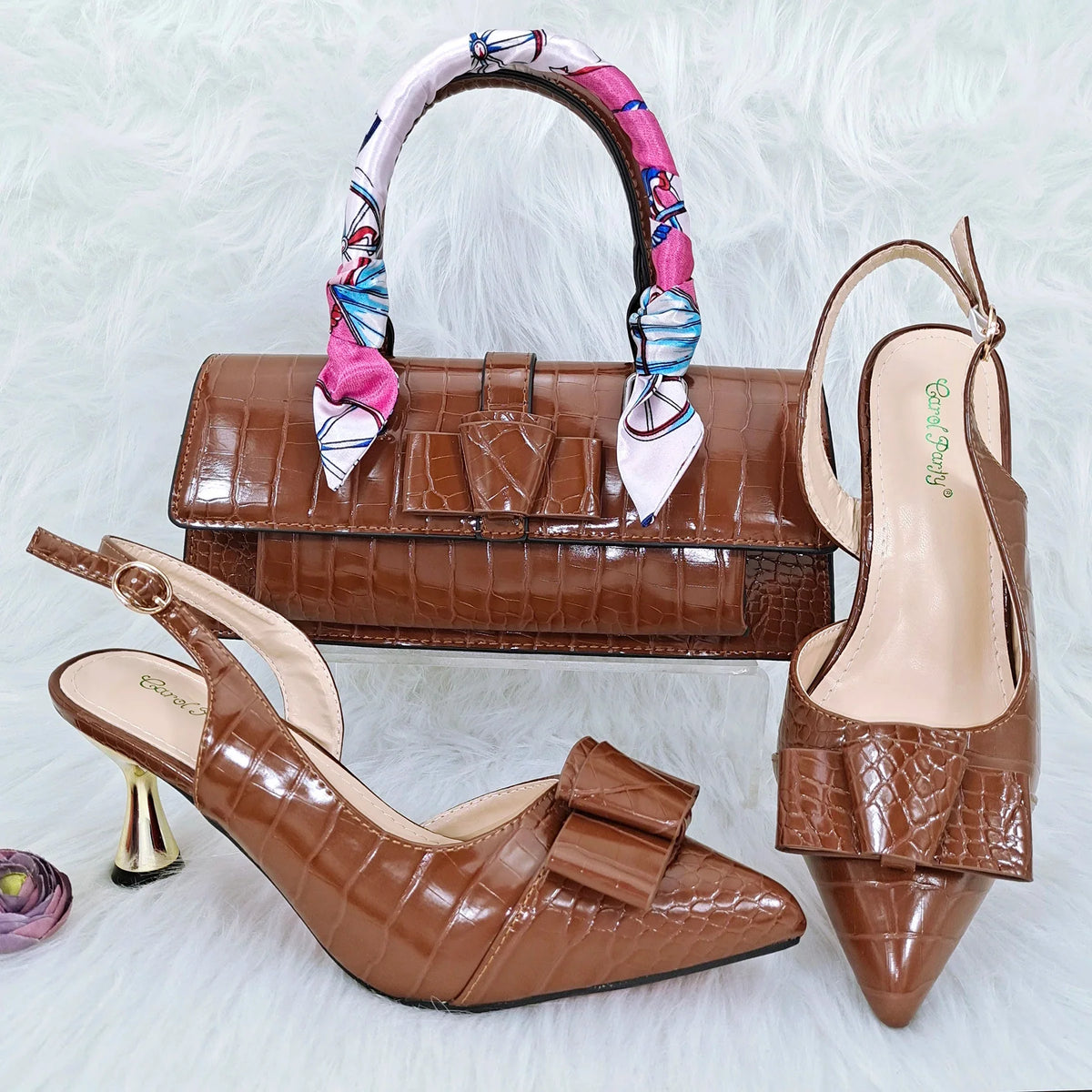 New Matching Women Shoe and Bag Set HFG1-17