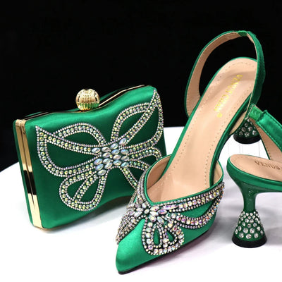 Italian Shoes And Bag Sets HJK1-17