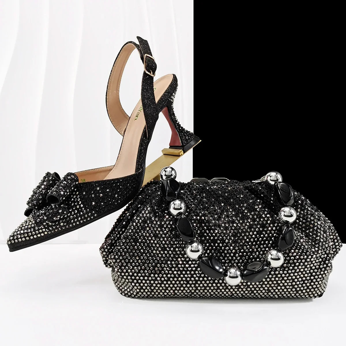 High Quality Style Ladies Shoes And Bags Set EDHC1-1 – product view 3