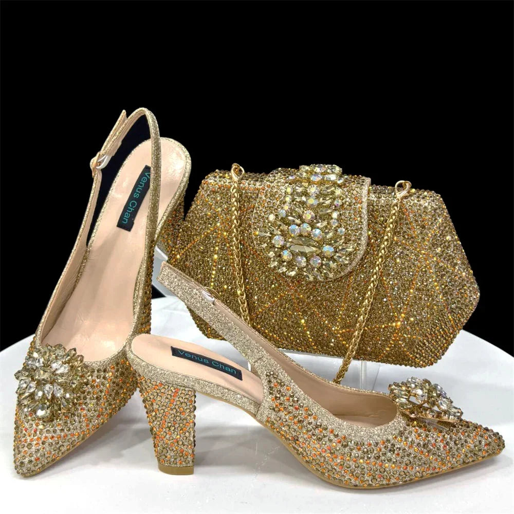 Italian Shoes And Bag Sets HDF1-39