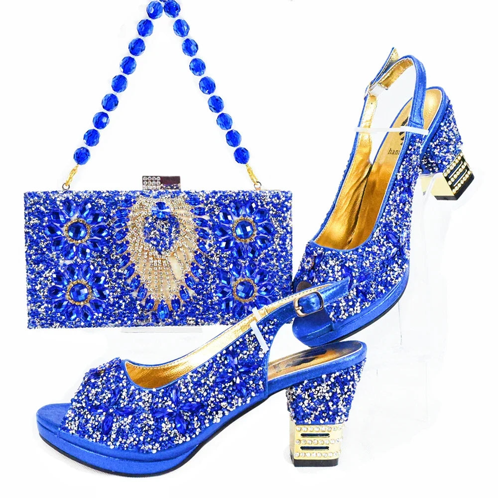 EdleessFashion  Italian Shoes And Bag Sets HJK1-26 – product view 4