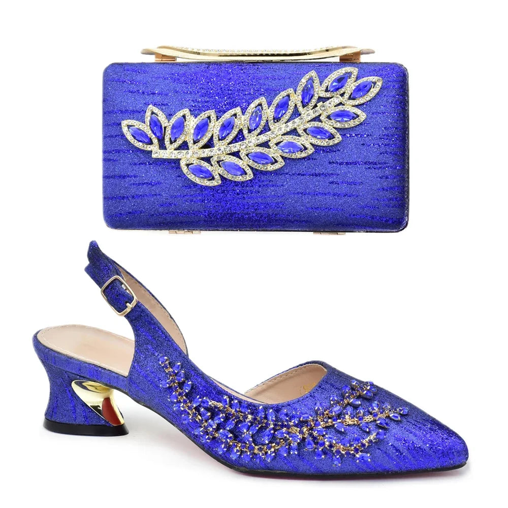 Latest Italian Shoe and Bag Set GBH56 – product view 4