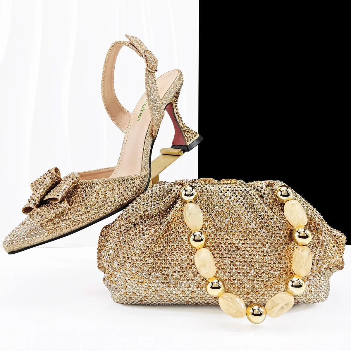 High Quality Style Ladies Shoes And Bags Set EDHC1-1 – product view 2