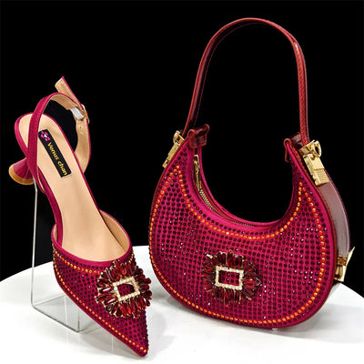 Italian Shoes And Bag Sets EDG1-21