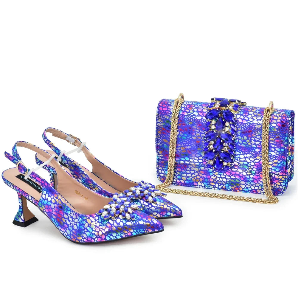 EdleessFashion  Italian Shoes And Bag Sets EDB1-1 – product view 1