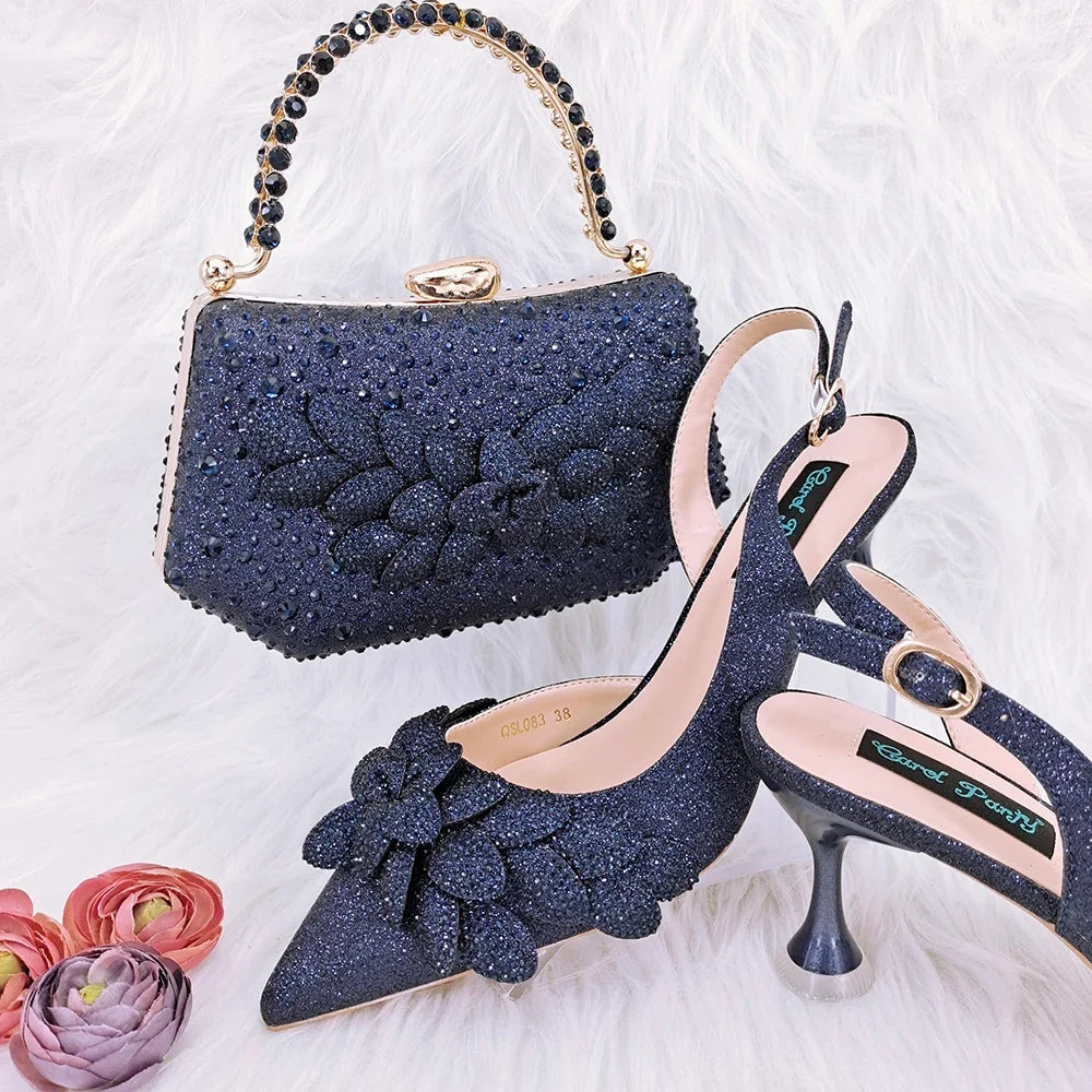 High Quality Ladies Shoes And Bags Set HFG1-8 – product view 1