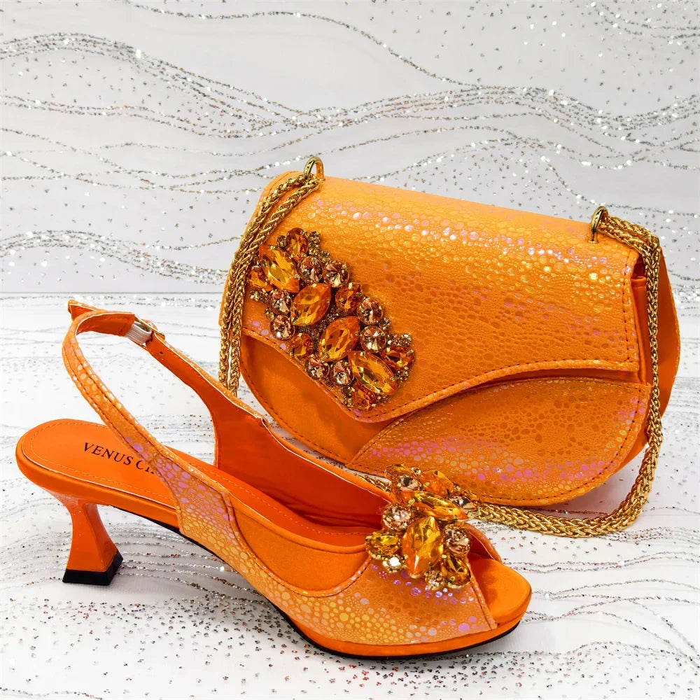EdleessFashion  Italian Shoes And Bag Sets HV1-1 – product view 4