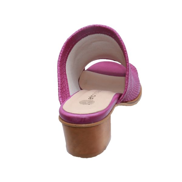 Eric Michael Sevilla Embossed Leather Slide