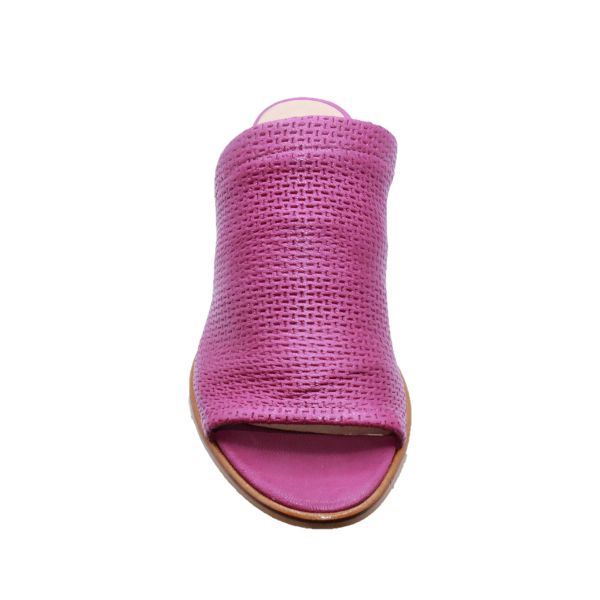 Eric Michael Sevilla Embossed Leather Slide