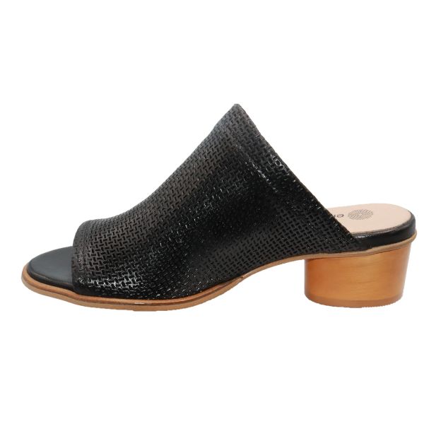 Eric Michael Sevilla Embossed Leather Slide