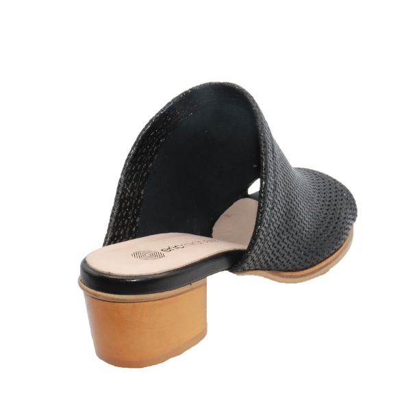 Eric Michael Sevilla Embossed Leather Slide