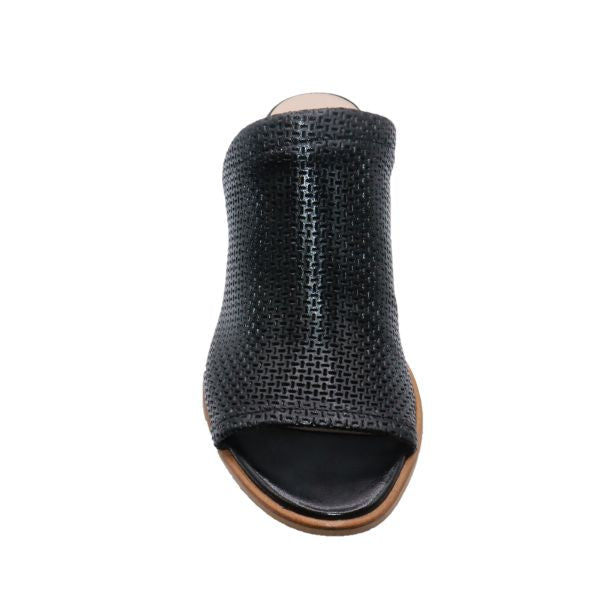 Eric Michael Sevilla Embossed Leather Slide
