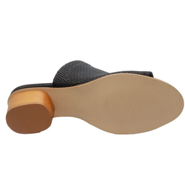 Eric Michael Sevilla Embossed Leather Slide