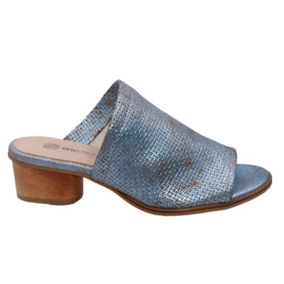 Eric Michael Sevilla Embossed Leather Slide