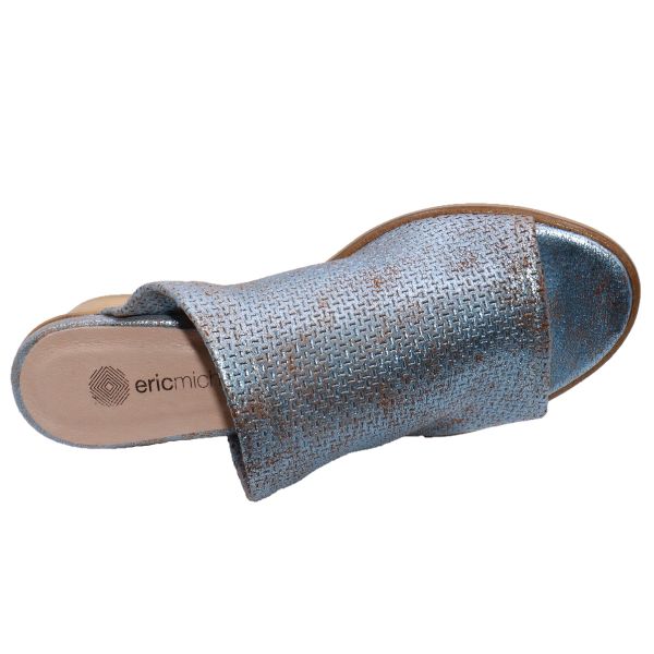 Eric Michael Sevilla Embossed Leather Slide