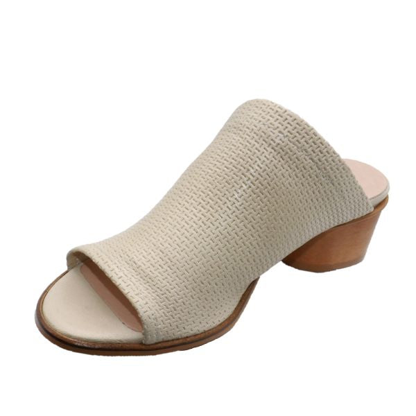 Eric Michael Sevilla Embossed Leather Slide