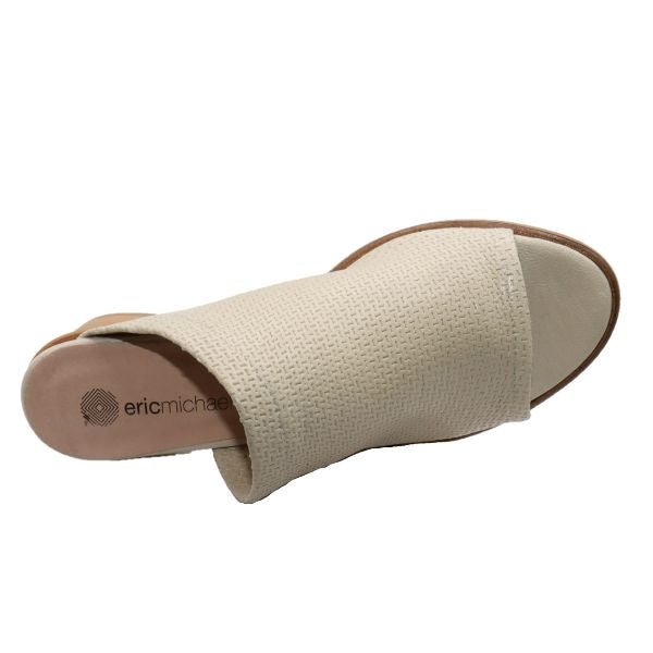Eric Michael Sevilla Embossed Leather Slide