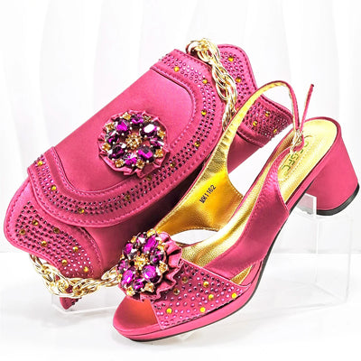 Wedding Shoes and Bag Set HMP1-17