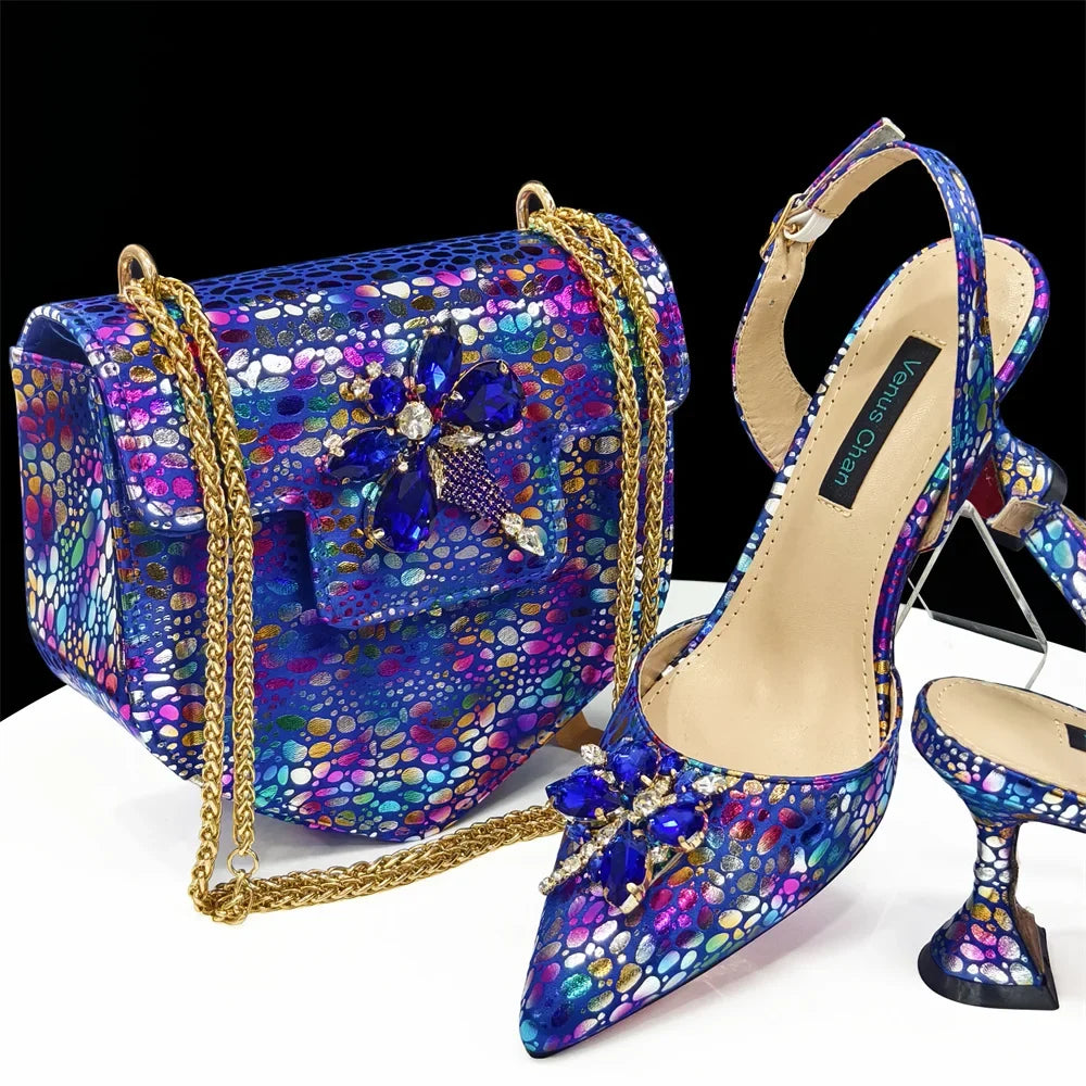 EdleessFashion  New Arrival Shoes and Bag Set EDHDF1-12 – product view 5