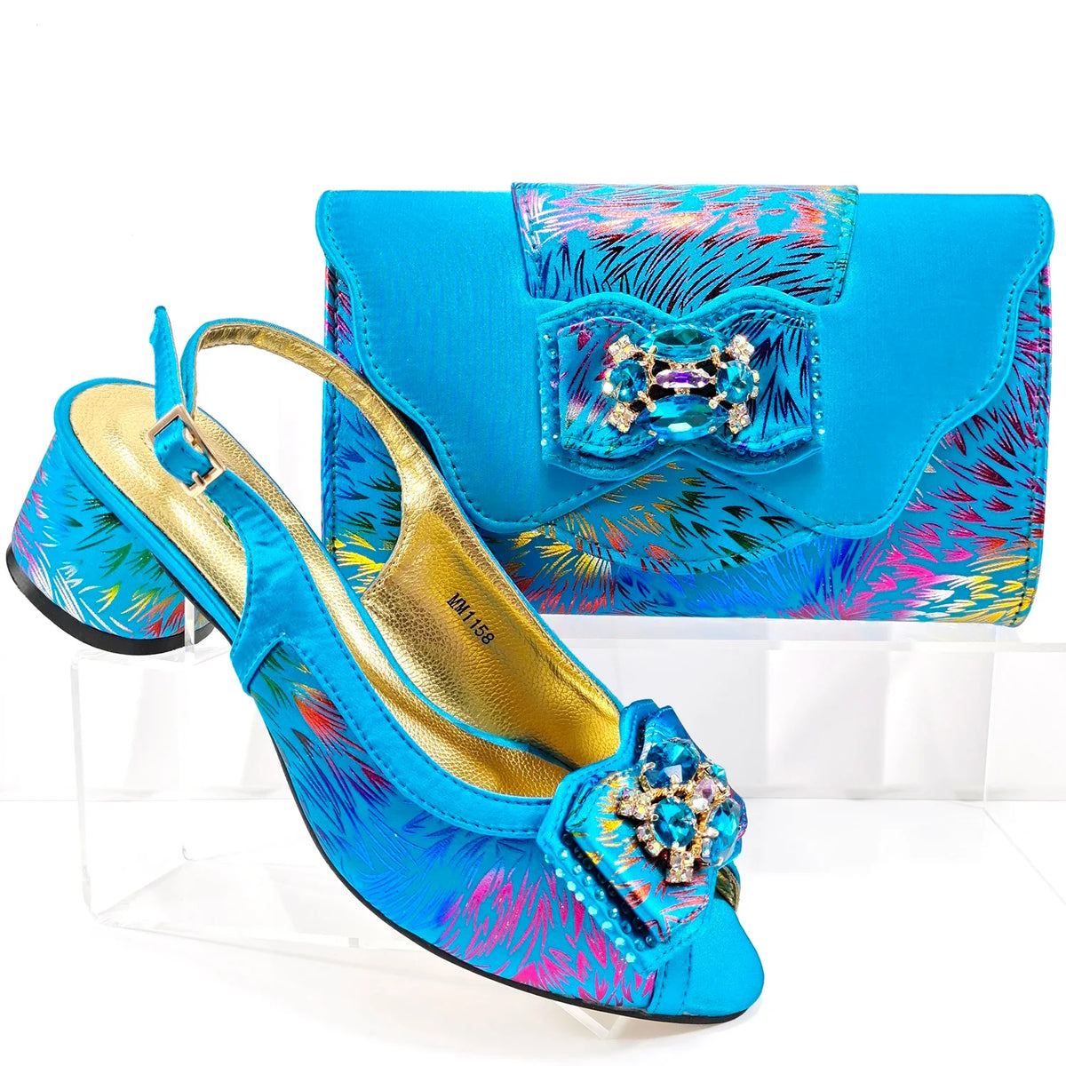 Italian Matching Shoe and Bag Set HKK1-10 – product view 3