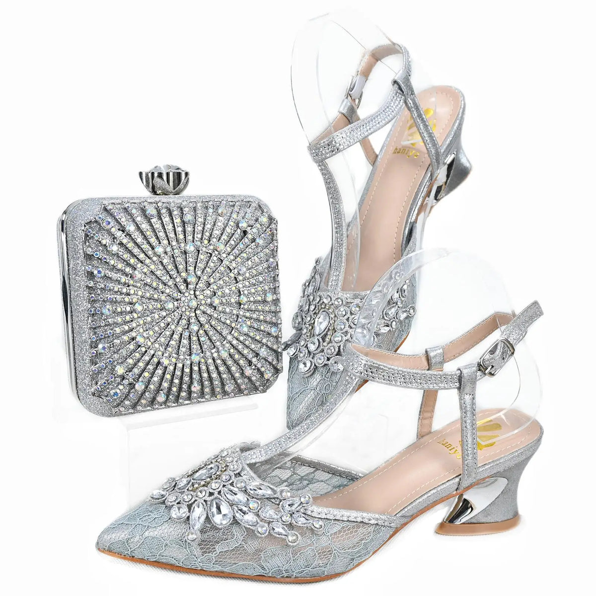 EdleessFashion  Lastest Shoes And Bag Matching Set HTG1-10 – product view 3