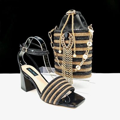 Lastest Ladies Shoes with Matching Bag Set  HJJ1-23
