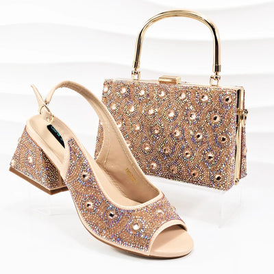 Italian Shoe and Bag Set New HMPE1-24