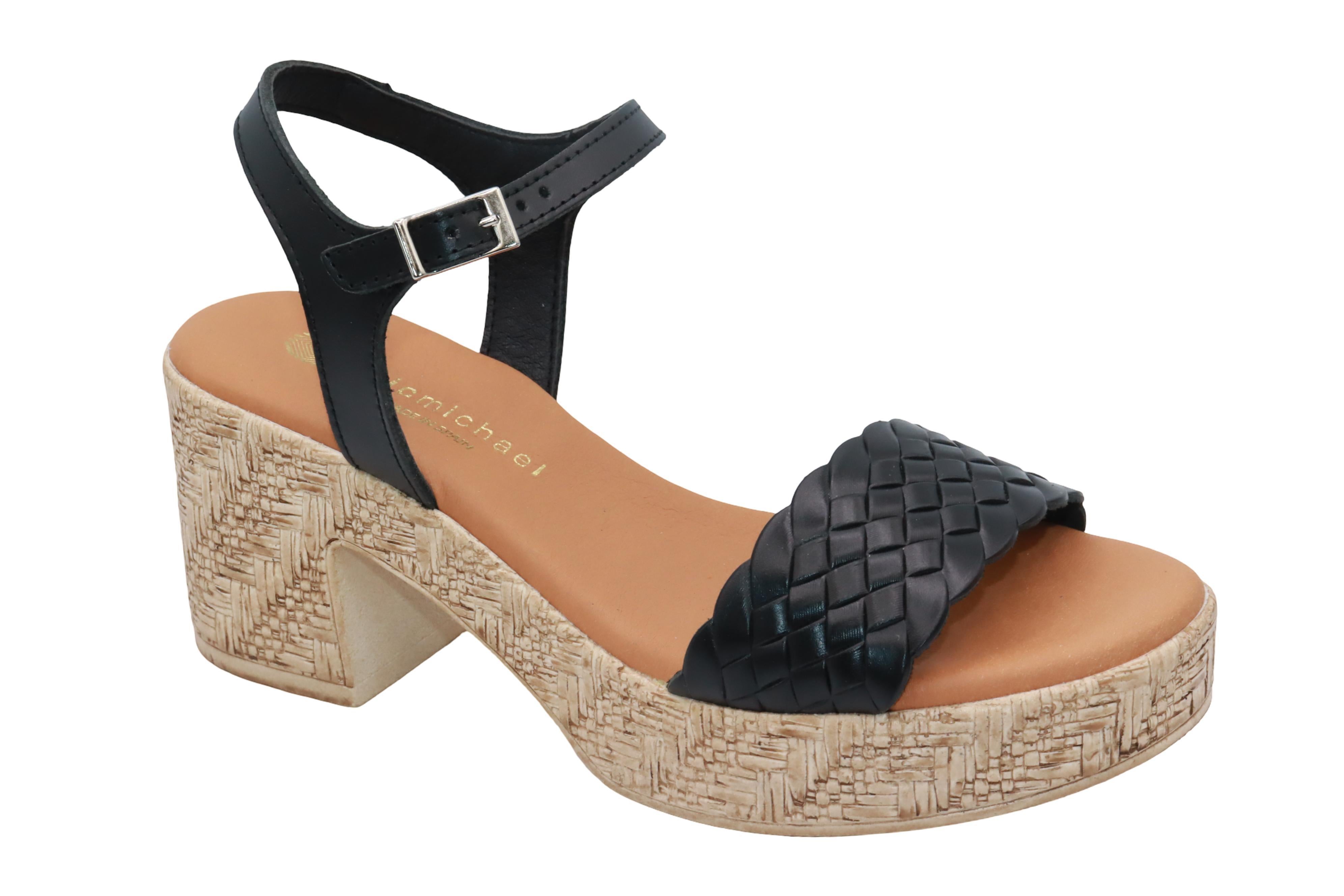 Eric Michael Shania Classic Multi Strap Sandal