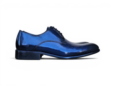 Carrucci Shoes Men's Signature Burnished Lace Up Derby Calfskin Leather KS479 04
