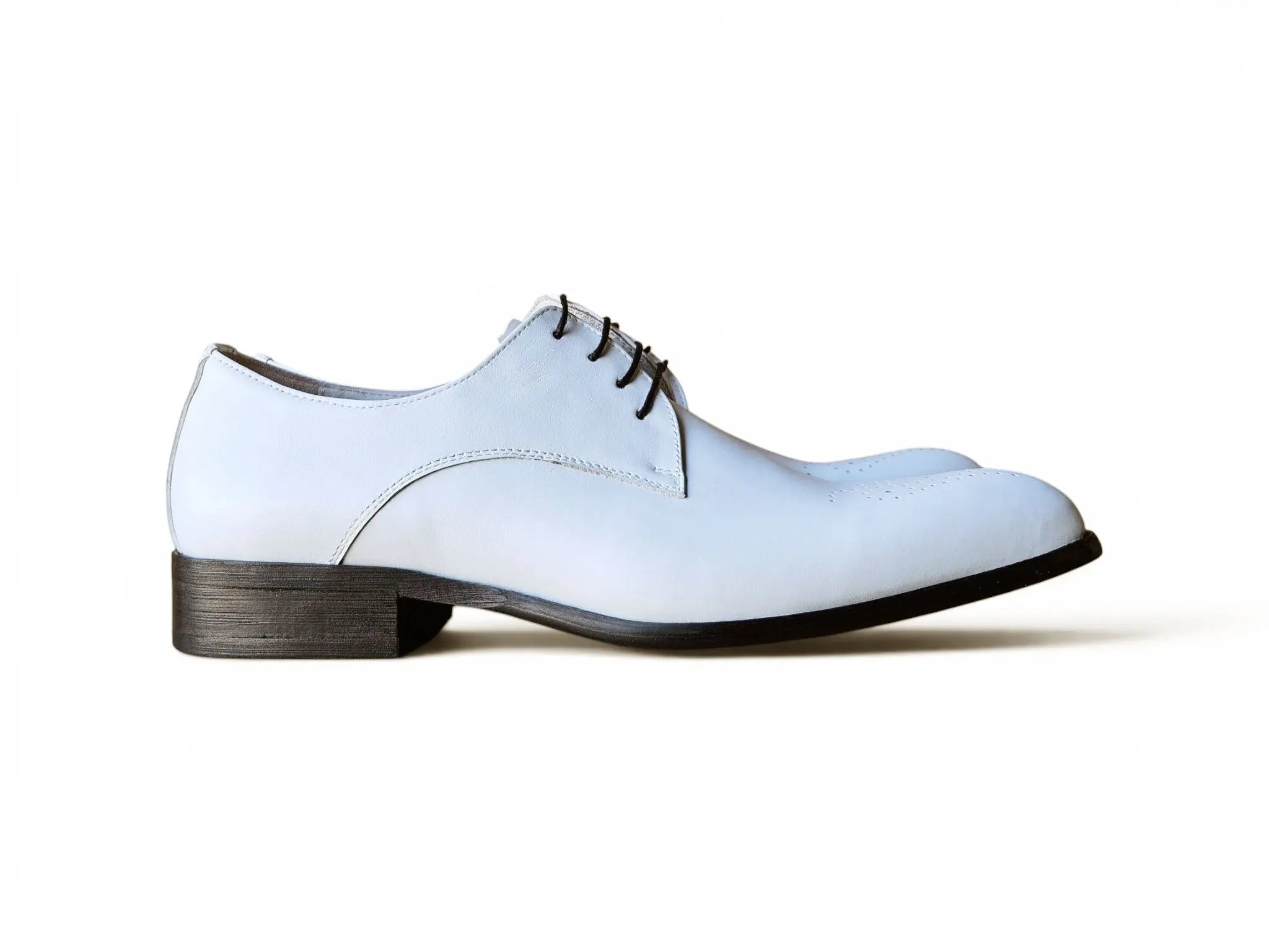 Carrucci Shoes Men's Signature Burnished Lace Up Derby Calfskin Leather KS479 04