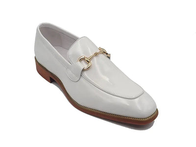 Carrucci Shoes Signature Horse Bit Calfskin Slip On Loafer KS509 28P view 11
