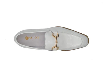 Carrucci Shoes Signature Horse Bit Calfskin Slip On Loafer KS509 28P view 12