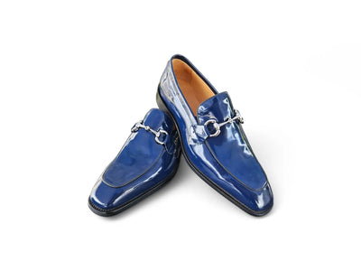 Carrucci Shoes Signature Horse Bit Calfskin Slip On Loafer KS509 28P view 15