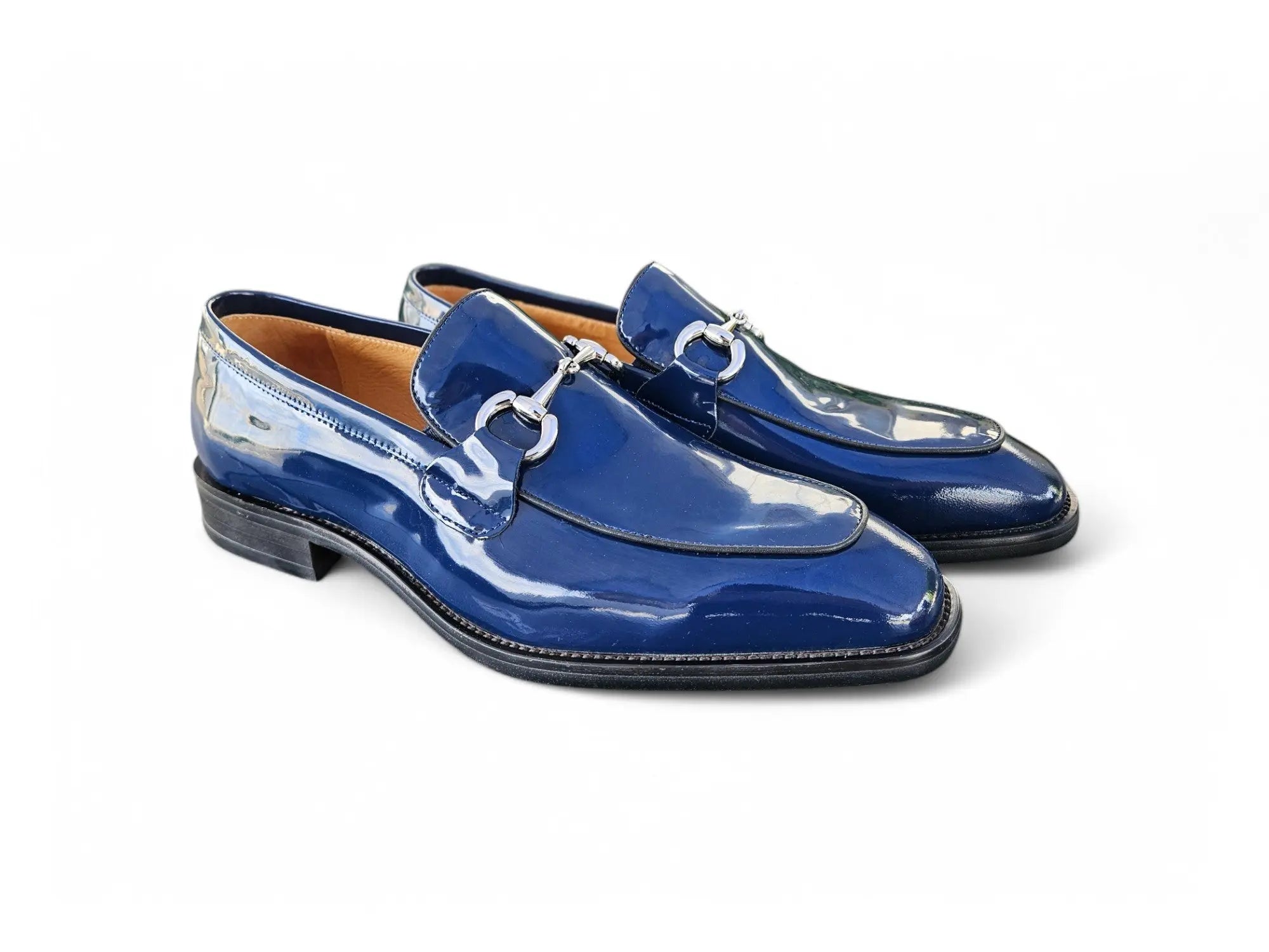 Carrucci Shoes Signature Horse Bit Calfskin Slip On Loafer KS509 28P view 16