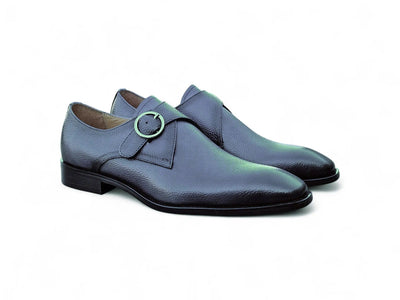 Carrucci Shoes Brandless Monk Strap Leather Shoes KS509 20 view 18