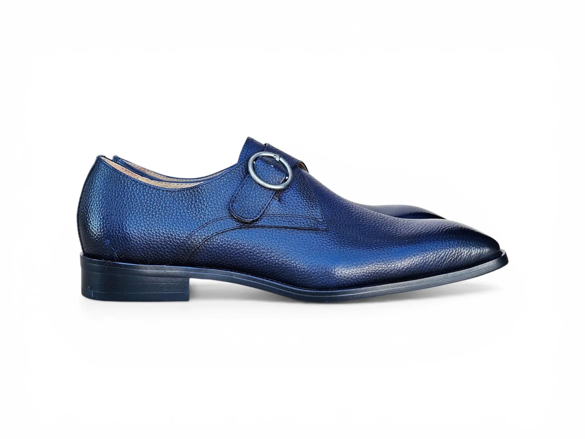 Carrucci Shoes Brandless Monk Strap Leather Shoes KS509 20 view 25