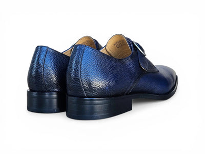 Carrucci Shoes Brandless Monk Strap Leather Shoes KS509 20 view 26