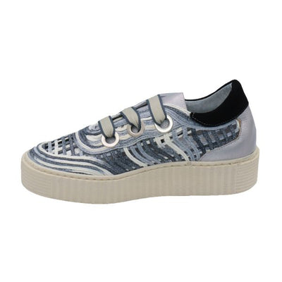 Eric Michael Sintra Women’s Leather Lace-Up Platform Sneaker