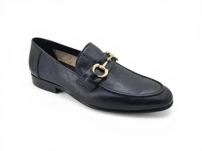 Carrucci Shoes Horse Bit Loafer Premium Soft Calf Leather For Office And Bar KS525 601 view 6
