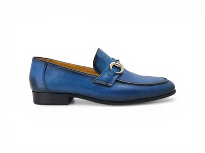 Carrucci Shoes Horse Bit Loafer Premium Soft Calf Leather For Office And Bar KS525 601 view 8