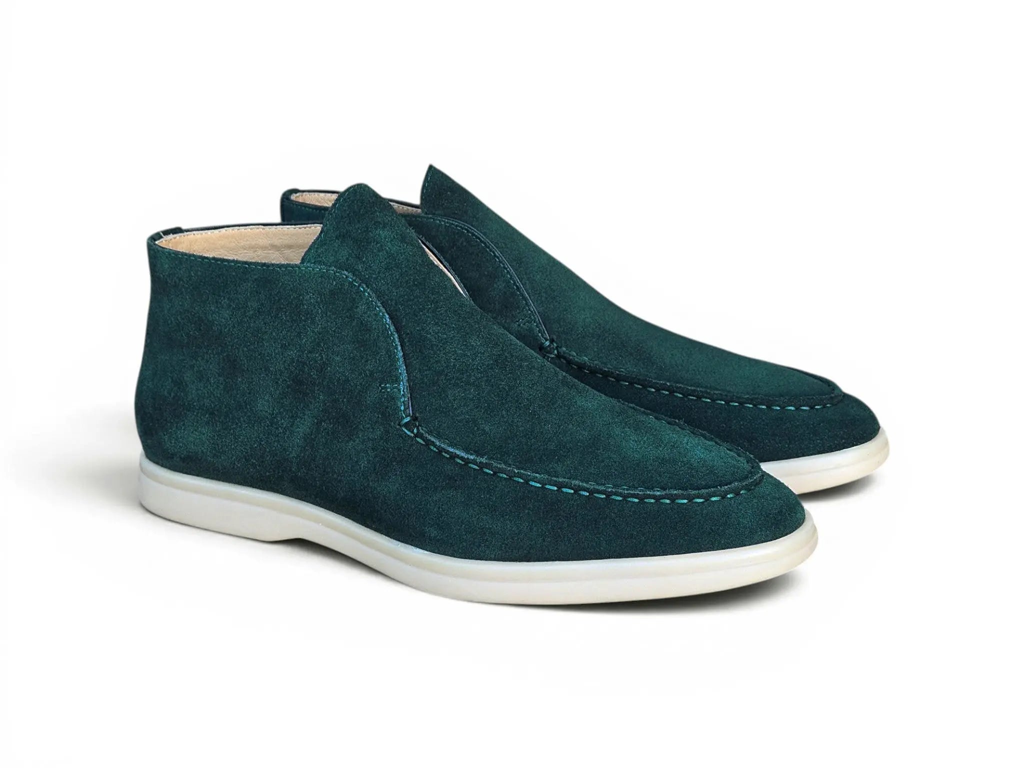 Carrucci Shoes Men's Soft Suede Comfort Loafer Suede KS715 03S